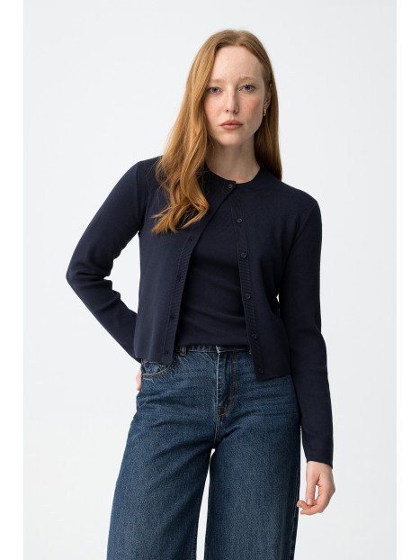 Gilet ajusté marine femme 10065475 798 - TIFFOSI