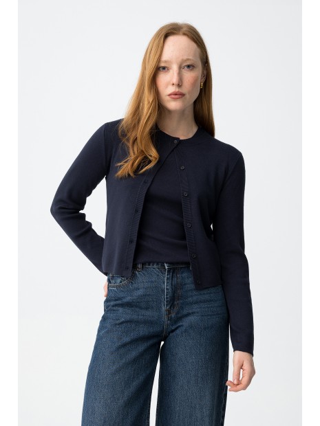 Gilet ajusté marine femme 10065475 798 - TIFFOSI