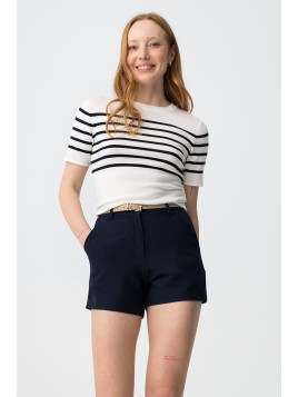 Short chino marine femme 10065891 798 - TIFFOSI