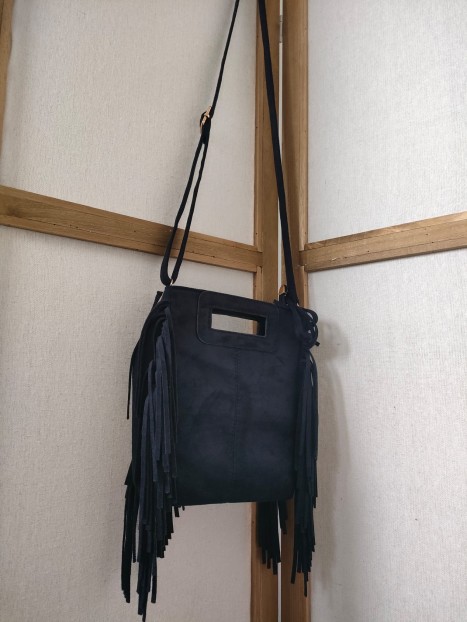 Sac à franges marine