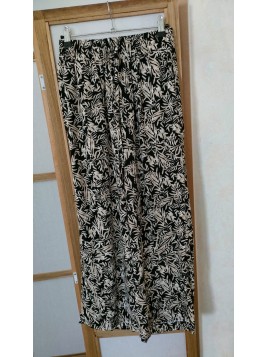 Pantalon fluide imprimé 7/8ème 41743 9999 - SOYACONCEPT