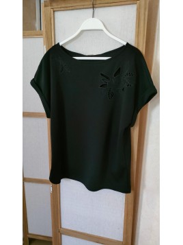 Top noir femme TP341S26 002 - LOLA ESPELETA