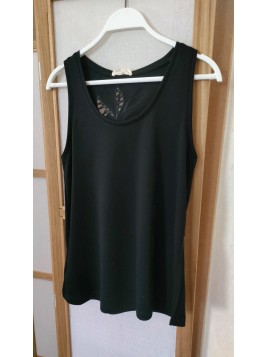 Débardeur noir femme TP340S26 002 - LOLA ESPELETA