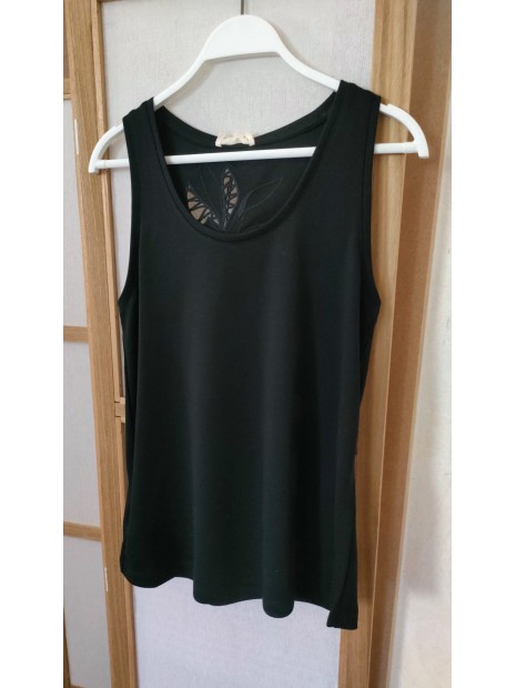 Débardeur noir femme TP340S26 002 - LOLA ESPELETA