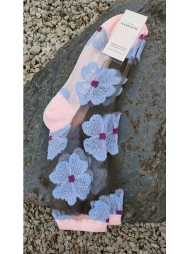 Chaussettes femme Murano MAUVE - ATELIER ST EUSTACHE