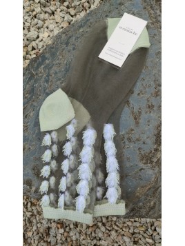 Chaussettes femme London Eye SAUGE - ATELIER ST EUSTACHE