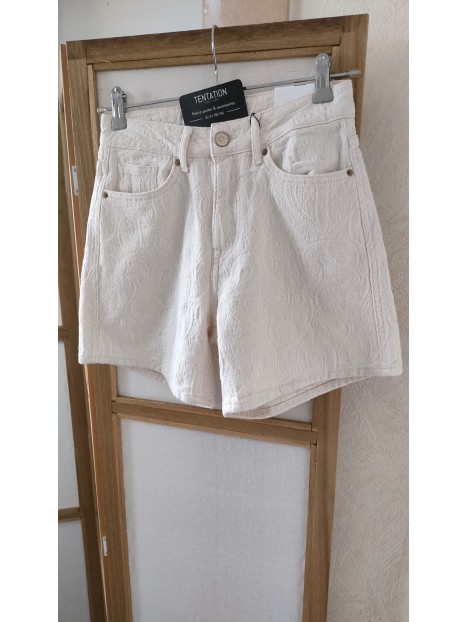 Short blanc femme 10065043 110 - TIFFOSI