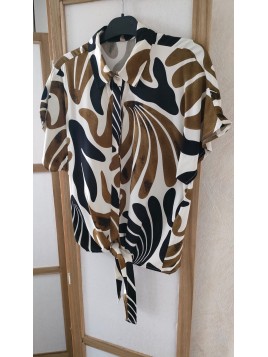 Chemise femme imprimée 41761 7120 - SOYACONCEPT