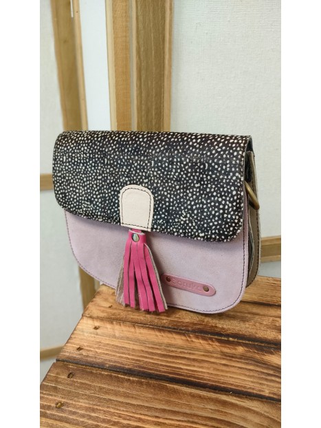 Sac en cuir LENA ROSE - SORUKA