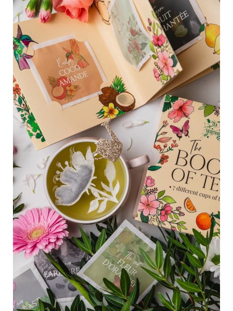 Coffret The book of tea - 7 sachets de thé journaliers - TEA HERITAGE