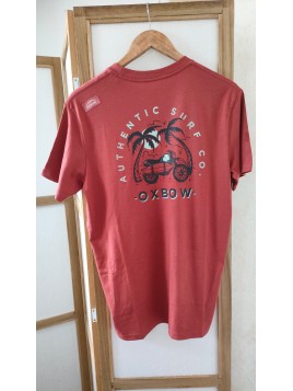 T-shirt rouge homme CRUISER XBLAC - OXBOW