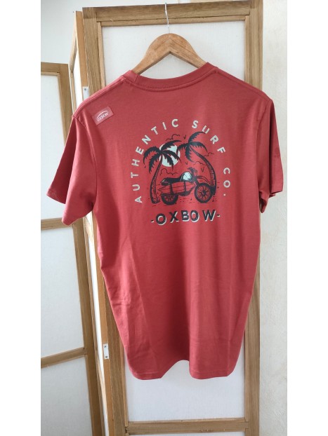 T-shirt rouge homme CRUISER XBLAC - OXBOW