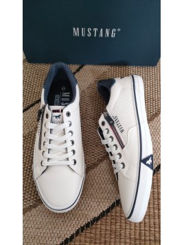 Baskets blanches homme 26M0211004 WHITE - MUSTANG