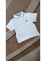Polo blanc bébé garçon 1107 076 - MAYORAL