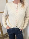 Cardigan écru femme FANTIA 1309051 - ICHI
