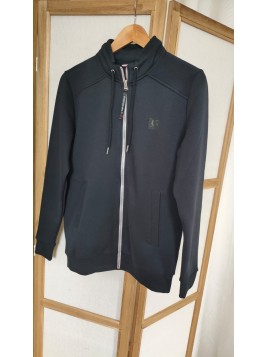 Sweat zippé homme marine LAGO 3223 - LE TEMPS DES CERISES