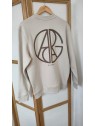Sweat écru homme T261261 4115 - GARCIA