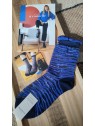 Chaussettes transparentes femme ORESUND BLEU - ATELIER ST EUSTACHE