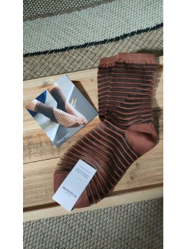 Chaussettes transparentes femme SHIBUYA MOKA - ATELIER ST EUSTACHE