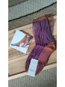 Chaussettes transparentes femme SUPERKILEN PRUNE - ATELIER ST EUSTACHE