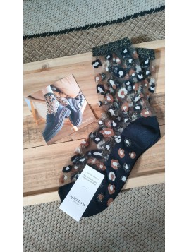 Chaussettes transparentes femme HORSESHOE BEND GOLD - ATELIER ST EUSTACHE