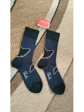 Chaussettes Grue sauvage femme BAG26F 4 - BERTHE AUX GRANDS PIEDS