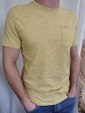 T-shirt homme jaune Z1100 6955 - GARCIA
