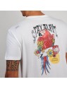 T-shirt homme blanc imprimé dos Torea OXV930791 XBLAN - OXBOW