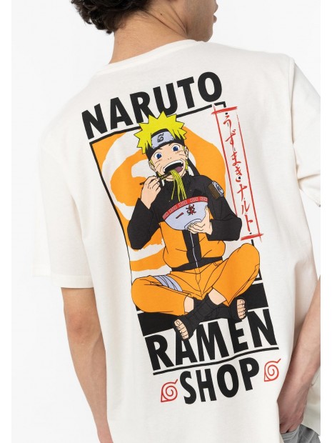 T-shirt blanc garçon Naruto 10055190 101 - TIFFOSI