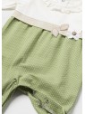 Pyjama bébé fille vert et blanc 1709 087 1 - MAYORAL
