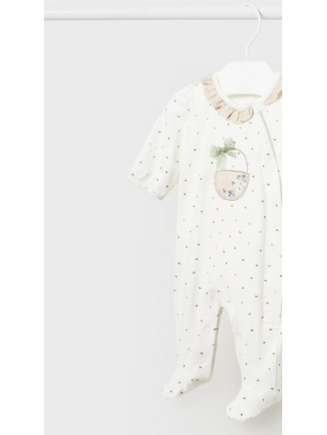 Pyjama bébé fille blanc 1709 087 2 - MAYORAL