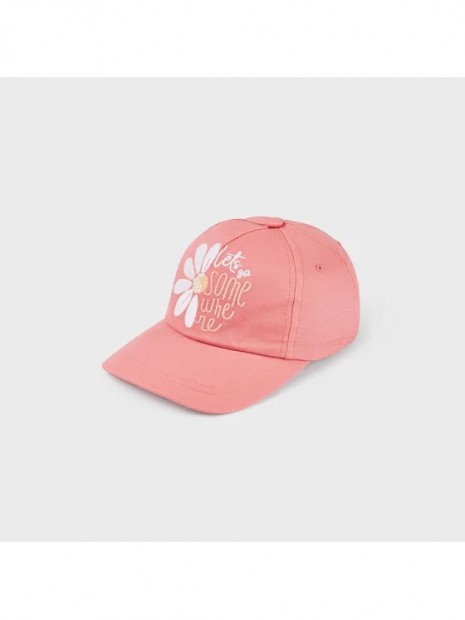 Casquette fille corail 10482 57 - MAYORAL
